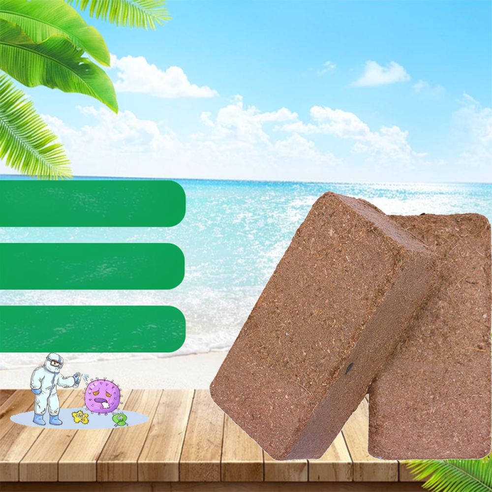 Substrate Coconut Fiber - Premium Dehydrated Coconut Coir Brick Soil
