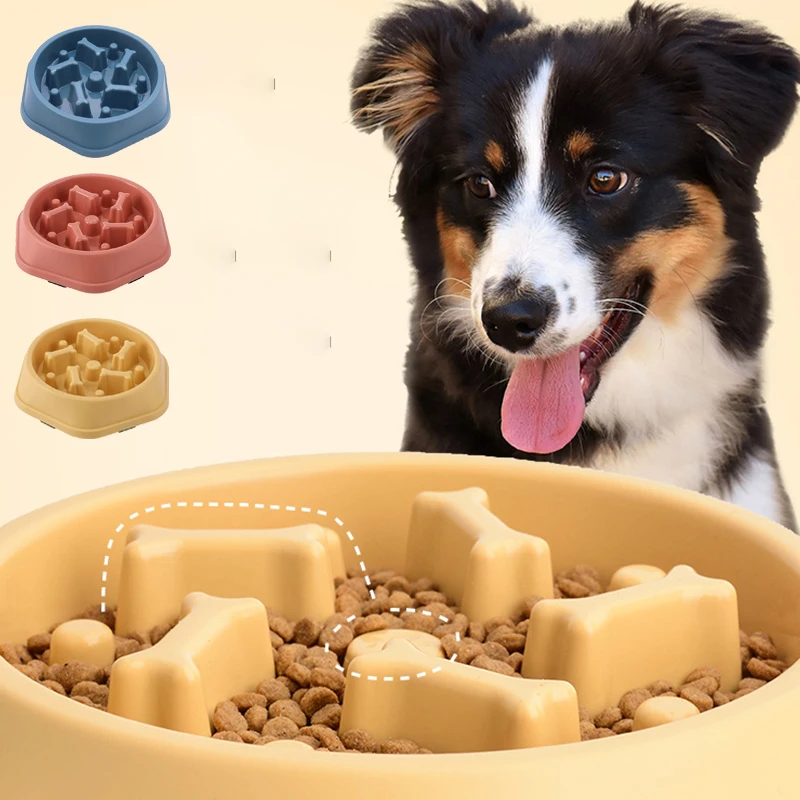 Slow Feeder Dog Bowl Non Slip  - огляд і ціна Royal Canin Food Medium