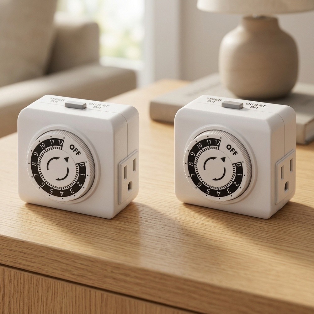 2 Pack 24 Hour Indoor Mechanic - огляд і ціна Timer Dual Outlet